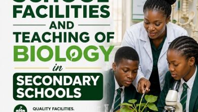 School Facilities and Teaching of Biology in Secondary Schools