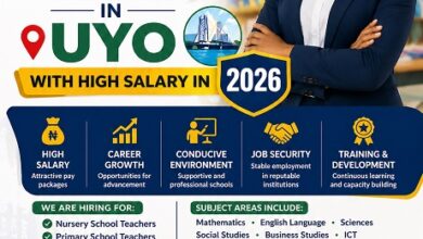 Private Secondary and Nursery School Teaching Jobs in Uyo with High Salary in 2026
