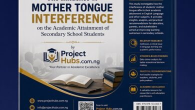 The Influence of Mother Tongue Interference on the Academic Attainment of Secondary School Students