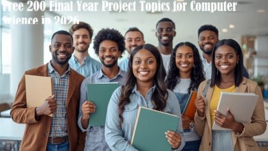 Free 200 Final Year Project Topics for Computer Science in 2026