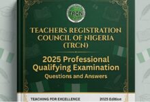 Teachers Registration Council of Nigeria (TRCN) 2025 Professional Qualifying Examination Questions and Answers