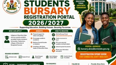 Akwa Ibom State Students Bursary Registration Portal 2026/2027