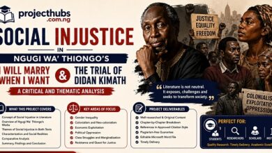 Social Injustice in Ngugi Wa’ Thiongo’s I Will Marry When I Want And The Trial Of Didan Kimath