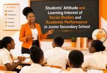 Students' Attitude and Learning Interest of Social Studies and Academic Performance in Junior Secondary School